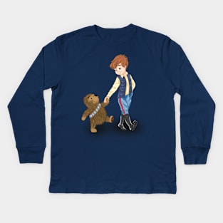 Winnie-the-Chew Kids Long Sleeve T-Shirt